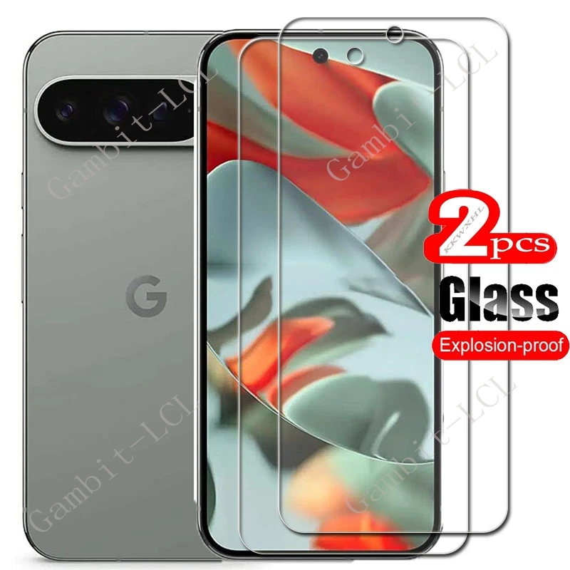 

2PCS HD FOR Google Pixel 9 Pro XL Tempered Glass Protective Cover ON Pixel9Pro Pixel9 9Pro Screen Protector Transparent Film