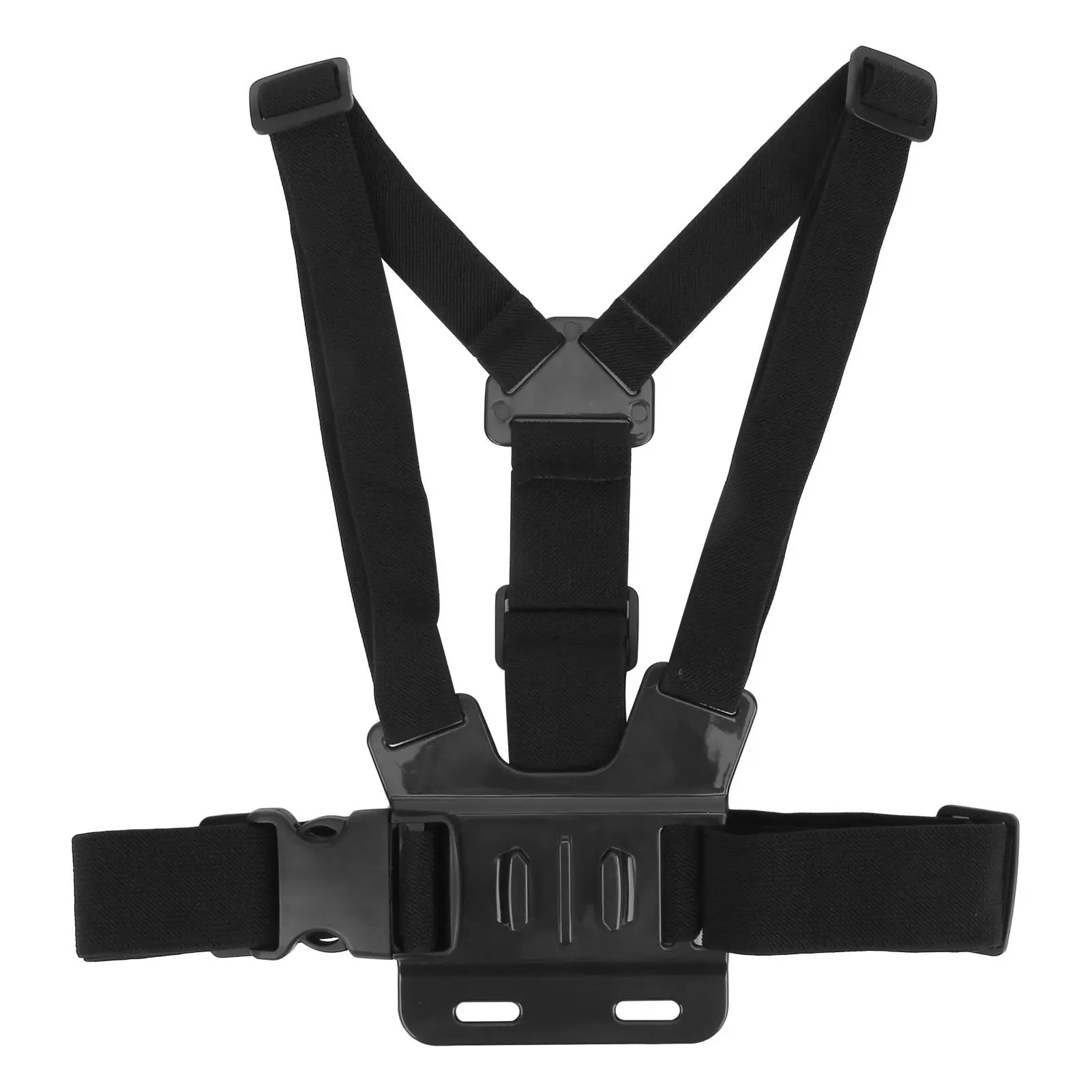 Universal Adjustable Phone Clip Holder for Chest - for outdoor Sports Photography Support