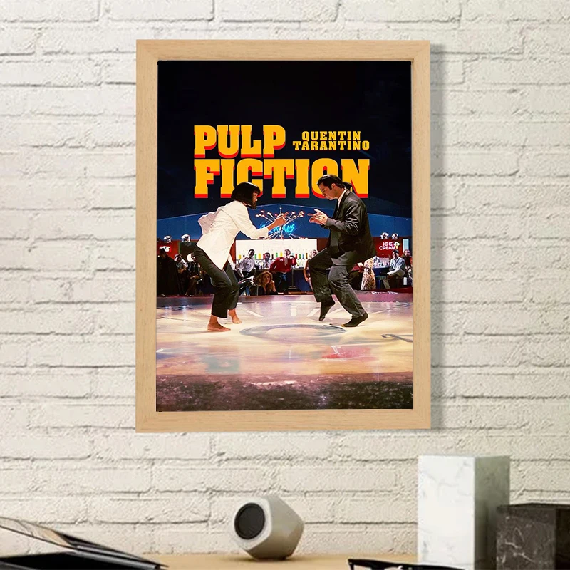 

Posters for Wall Art Movie Pulp Fiction Poster Canvas Gamer Room Decoration Home Decorations Decorative Paintings Decor Cute the