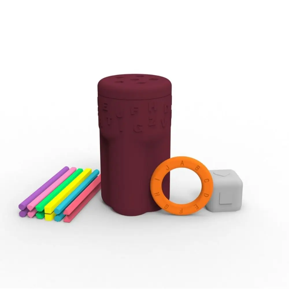 Caixa de classificação de formas de design colorido, jogo de equilíbrio, classificação de habilidades motoras finas, material de silicone, estimulação sensorial