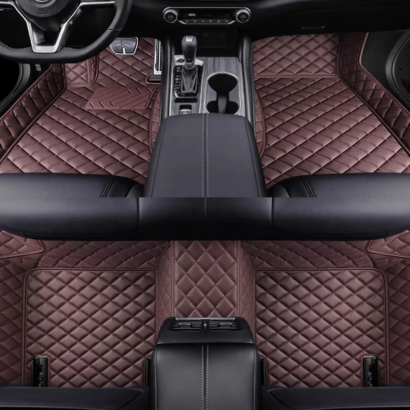 Custom Car floor Mat Fit For Volvo S60 2001 2002 2003 2004 2005 2006 2007 2008 2009 2010 Leather auto accessories Car Carpet