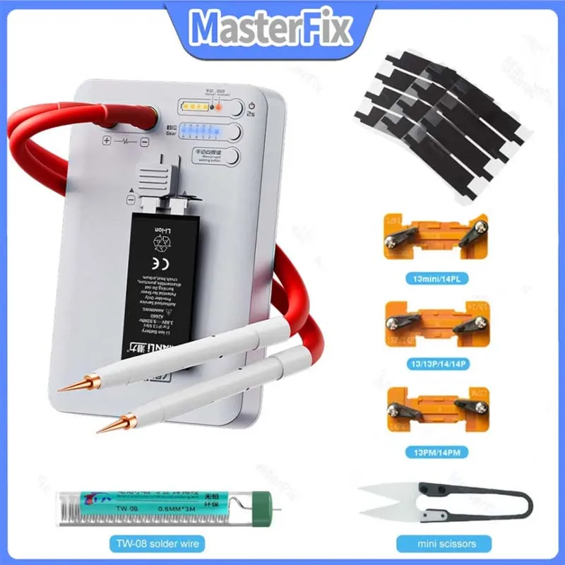 QianLi معكرون 2S ماكينة لحام نقطي محمولة آيفون 13/14 سلسلة بطارية فليكس أداة إصلاح لحام أوتوماتيكية/مانوا #1