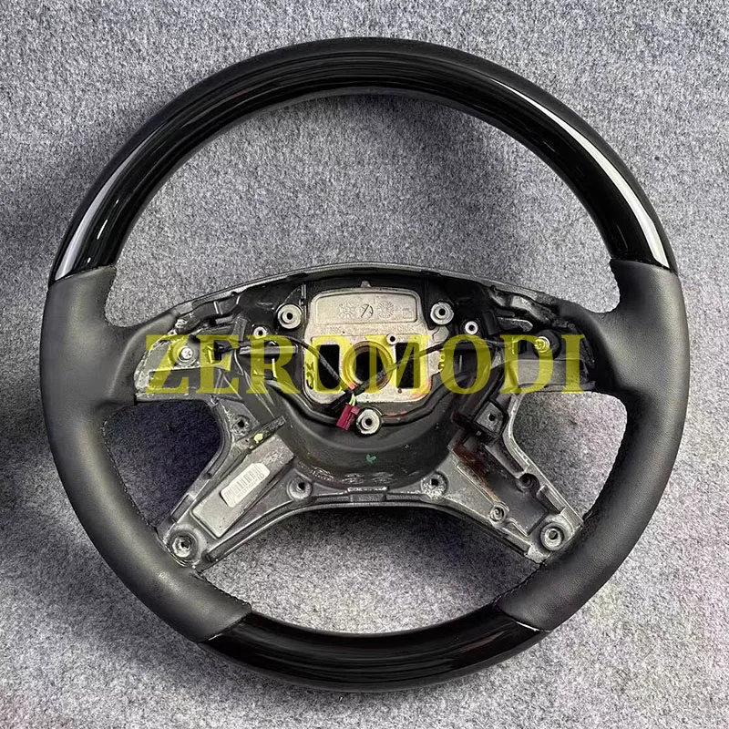 Car Wood Steering Wheel For Mercedes Benz C E M ML GL GLS G Class W204 W212 W166 W463