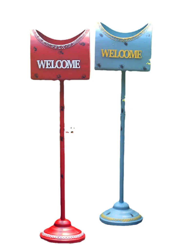 

YY Mailbox Outdoor Garden Storage Rack Courtyard Floor Ornaments Balcony Decoration