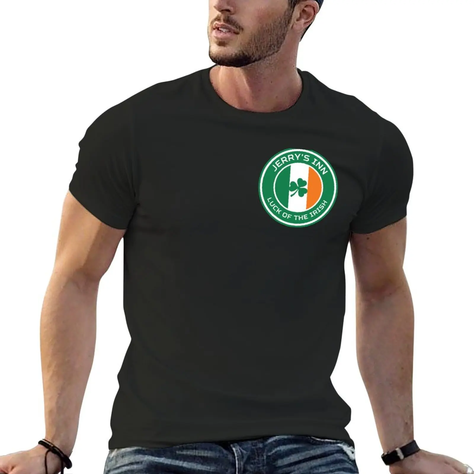 

IRISH JERRYS T-Shirt vintage summer top essential t shirt shirts graphic tee men