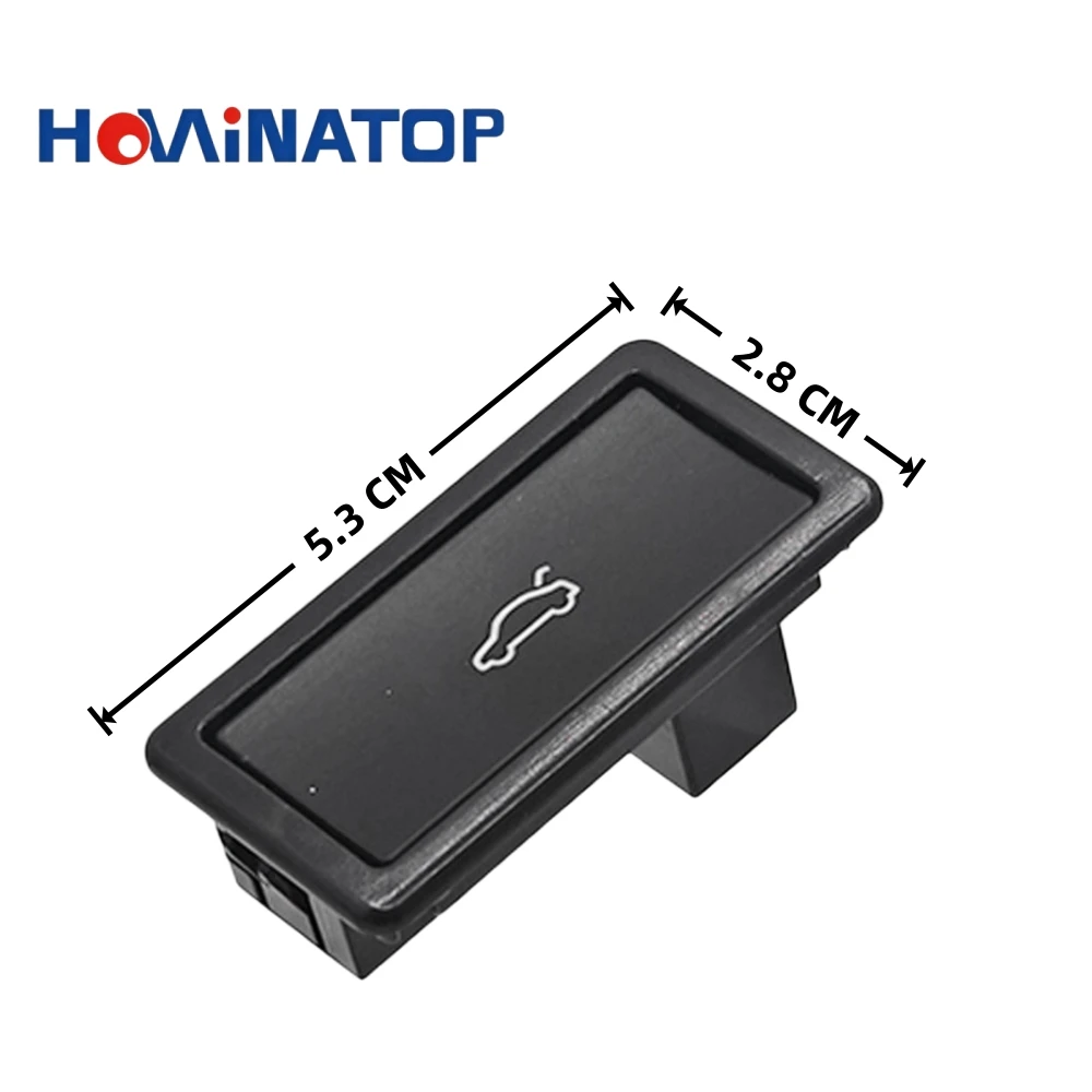HOWINATOP 3D0959831D 4Pin Trunk Tailgate Release Switch For VW Passat B7 Phaeton Audi A4 A6 A7 2008-2016 OEM Replacement
