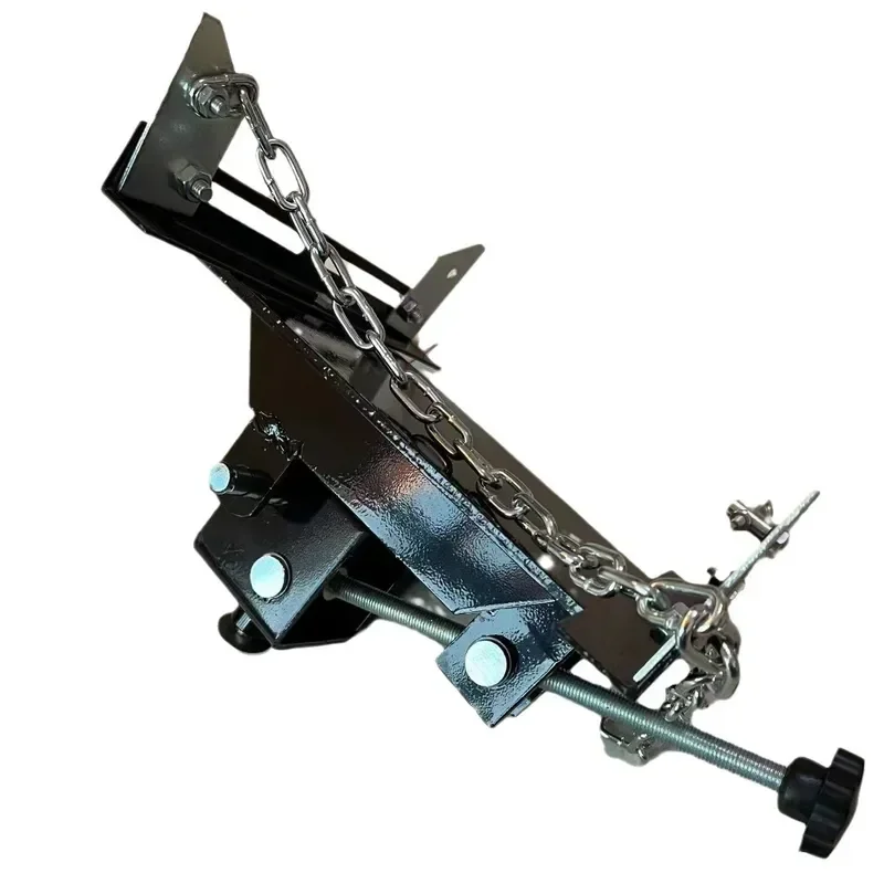 Heavy Duty Gearbox Support Stand 3 Ton Capacity Low Profile Transmission Jack Bracket for Auto Mechanics Professional Vehicle