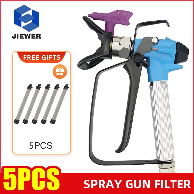 

New Professional 837 Airless Spray Gun With 517 Spray Nozzle Guard for Wagner T-itan Pump Sprayer Spraying Machine