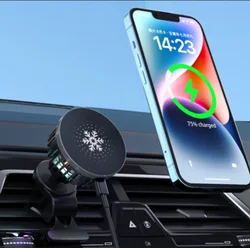 New Arrive Magnet Wireless Car Charger Vehicle Charger For Apple 12 13 14 Pro Phone Charging