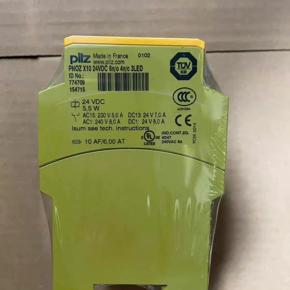 Pilz Safety Relay Pilz X10 774709 Brand New Original Genuine
