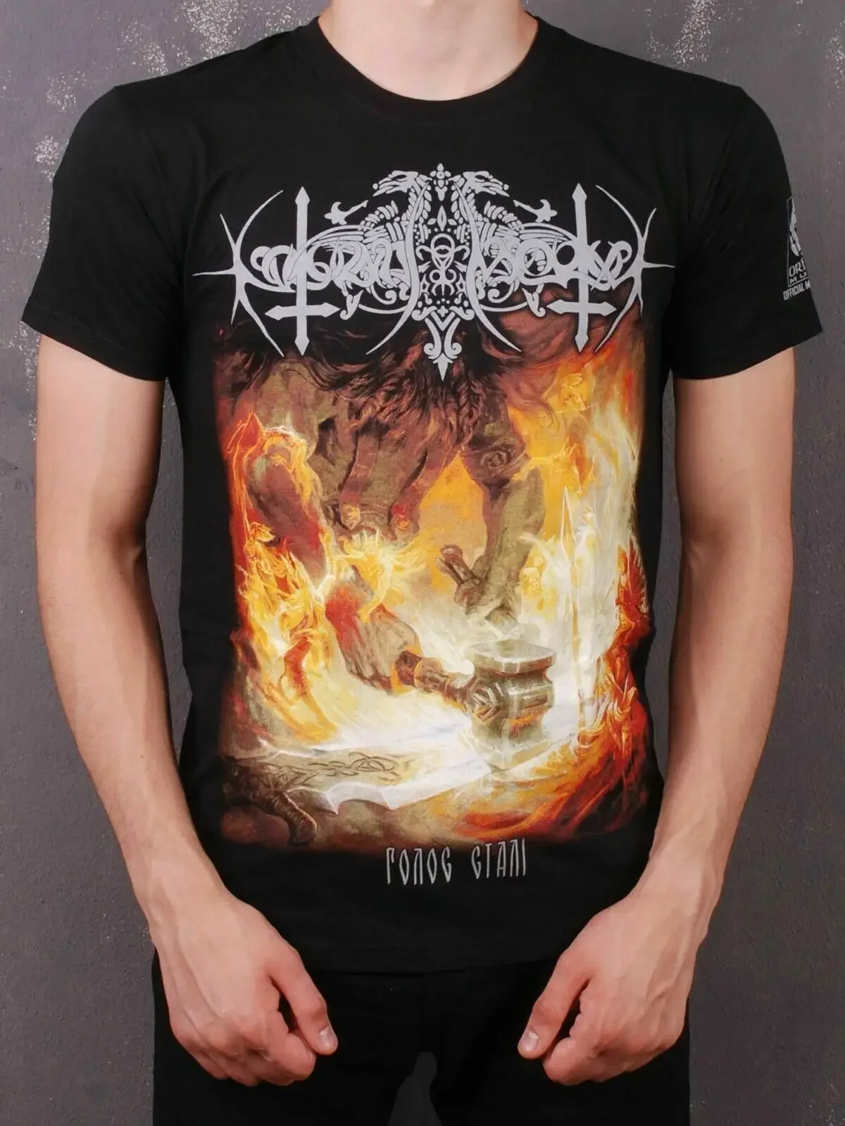 

Nokturnal Mortum - Голос Сталі / The Voice Of Steel Album Cover 2015 TS T-Shirt