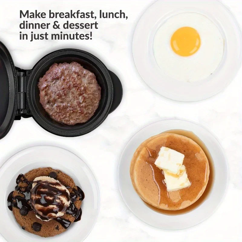 Mini Multifunctional Electric Waffle Maker, Sandwich Cake Oven, Breakfast Mold, Kitchen Supplies, Cooking Utensils
