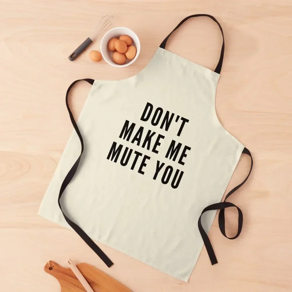 Zoom Humor Apron Restaurant christmas kitchen cloths Apron