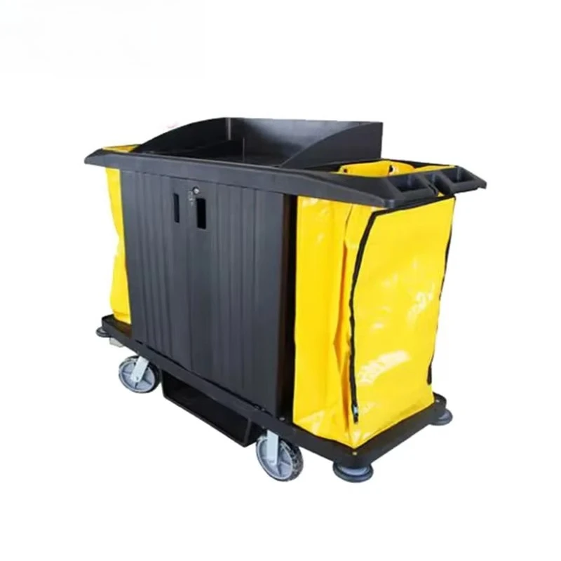 Swallow Restaurant Room Service Trolley Housekeeping Cleaning Hotel Linen Cart