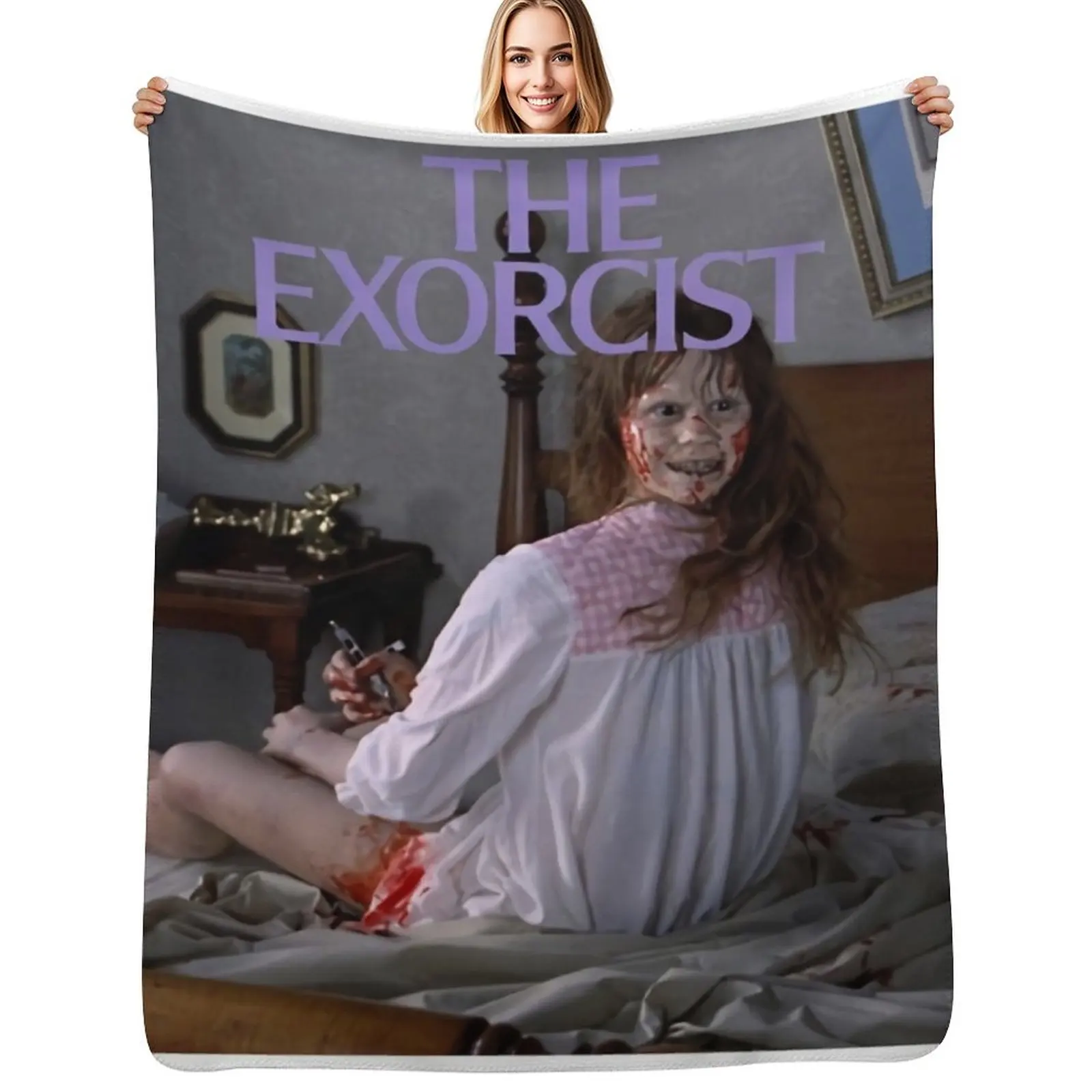 

scary movie Throw Blanket Travel Softest Comforter Soft Big Blankets