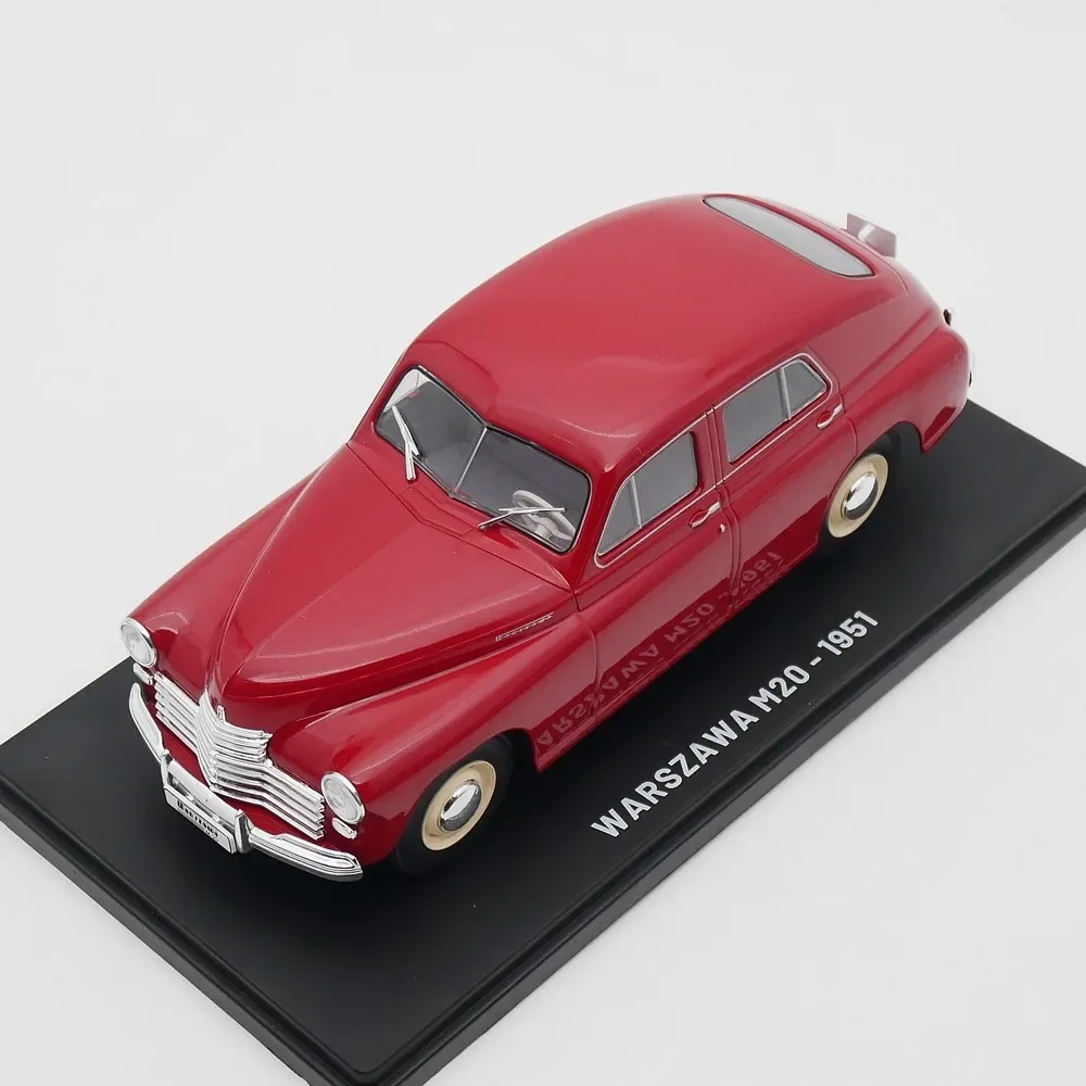 Escala 1:24 M20 1951 liga modelo de carro ornamentos coleção brinquedo