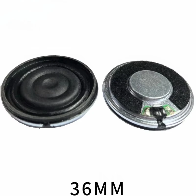 (36MM-3) 36mm Thin Flat Speaker 8Ohms 2W Slim Loud Speakers 4ohm 3W Internal magnet cloth edge full-range speaker(1pcs speaker)