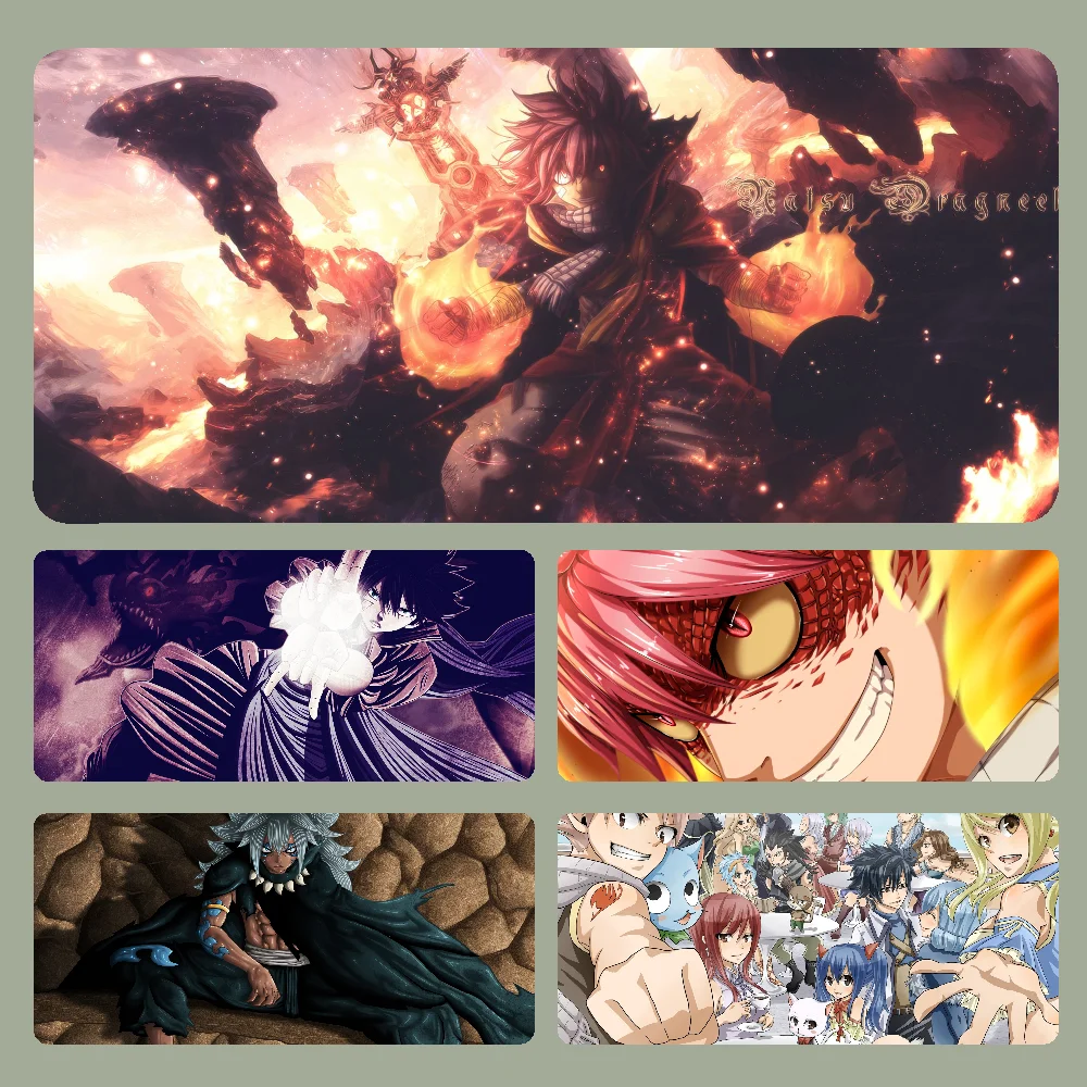 

F-FAIRY TAIL Mousepad Large Computer Gaming Accessories MousePads Desk Mats Anti-slip Laptop Soft Mouse Pad