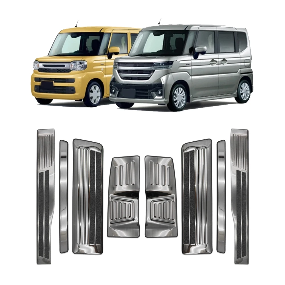 For Spacia/Spacia Custom MK54S MK94S 2024-2026 Door Sill Strip Welcome Pedal Trim Threshold Strip Edge Scratch Prevention Pedal