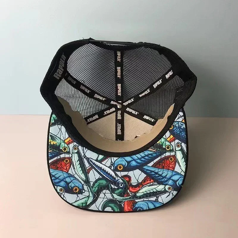 Embroidery Fishing Caps Bucket Hat Summer Sunscreen Baseball Cap Breathable Adjustable Fishermen Hat Unisex Snapback Golf Cap