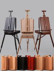 Premium Beech Wood Easel For Painting Men/Women Art Easel Stand Portable Outdoor Easel Drawing Stand Art Supplies For Artist