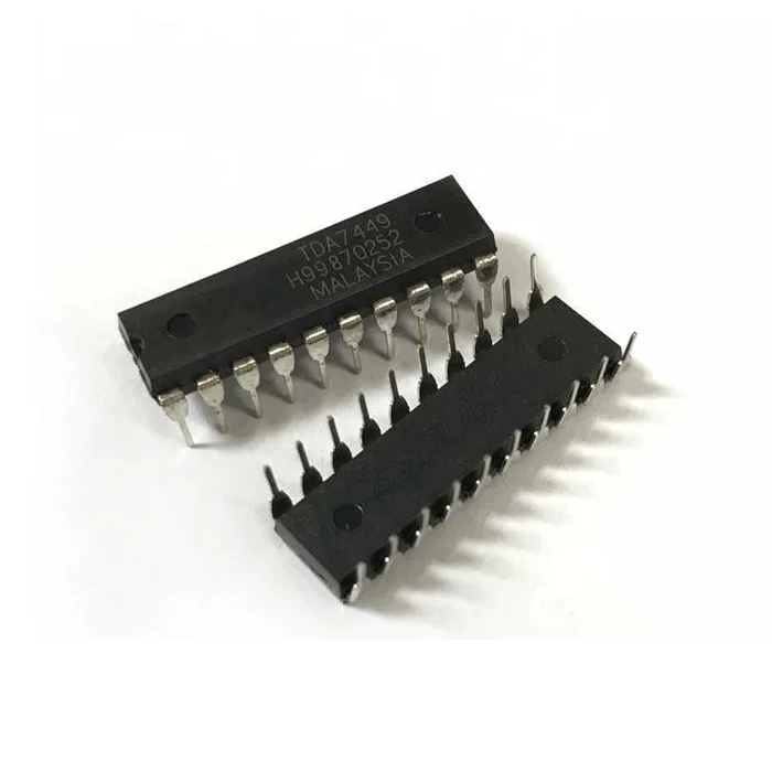 Professional Audio Video IC 20-DIP 2 Channel Audio Volume Control Transistor New Original JDP TDA7449