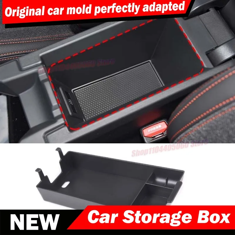 Car Armrest Box Storage Central Control Container Auto Fit For BMW 1 Series 2 Series (Four-Door) 2020-2023 Auto Accessories