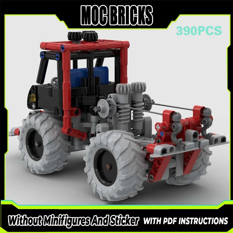

City Car Model MOC Building Bricks Heavy-Duty Off-Road Truck Modular Technology Gifts Holiday Assemble Children Toys Suit