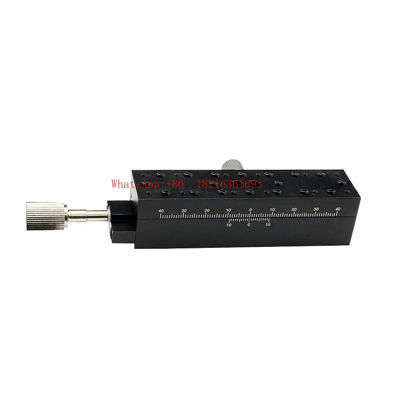 Precision Optical Fine Adjustment Displacement Slider XSS50/100XSL90/60X Axis Dovetail Groove Manual Slider
