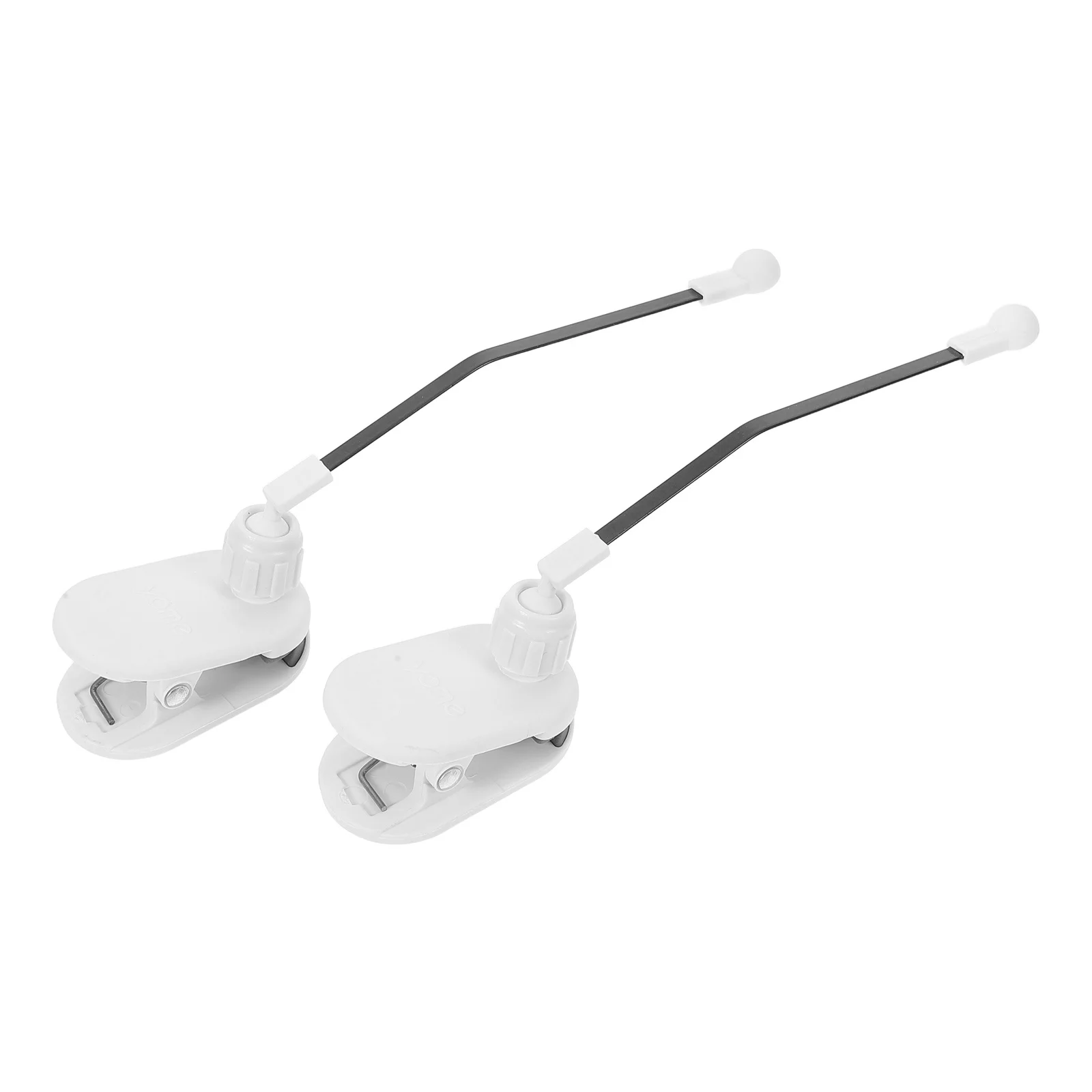 

1Pair White Piano Music Page Holder Clip Secure Clamp for Keyboard Sheet Music Stand Accessories Page Holder Clip