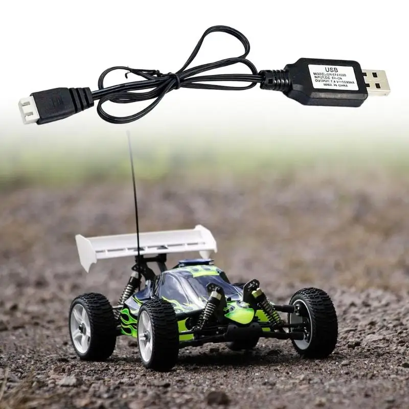 Premium USB Charging Device for 7.4V Toy Remote Control Car Batteries Delivering Quick Stable Power Transmission A2UB