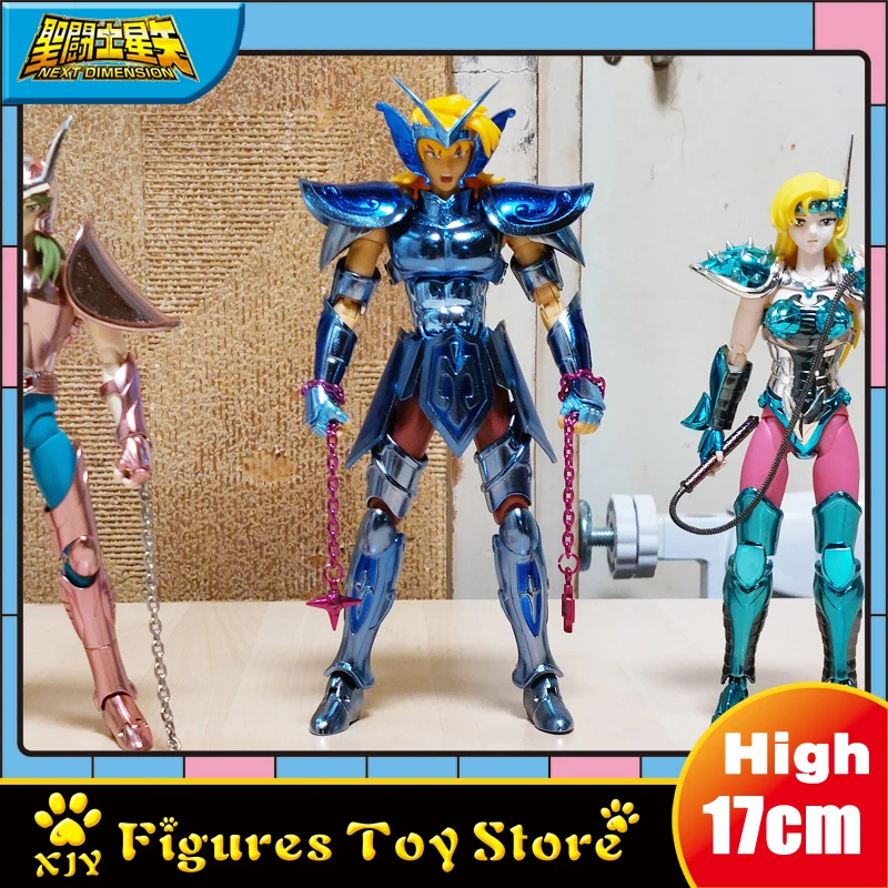 

17cm Saint Seiya Myth Cloth Ex Anime Silver Cepheus Albione Pvc Action Figures Knights Of Zodiac Collection Model Toys gifts