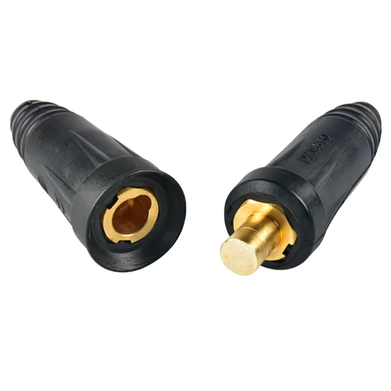 Electric Welding Machine Cable Quick Connector Butt Socket Accessory Pure Copper Welding Handle Wire Coupler Tool European Style