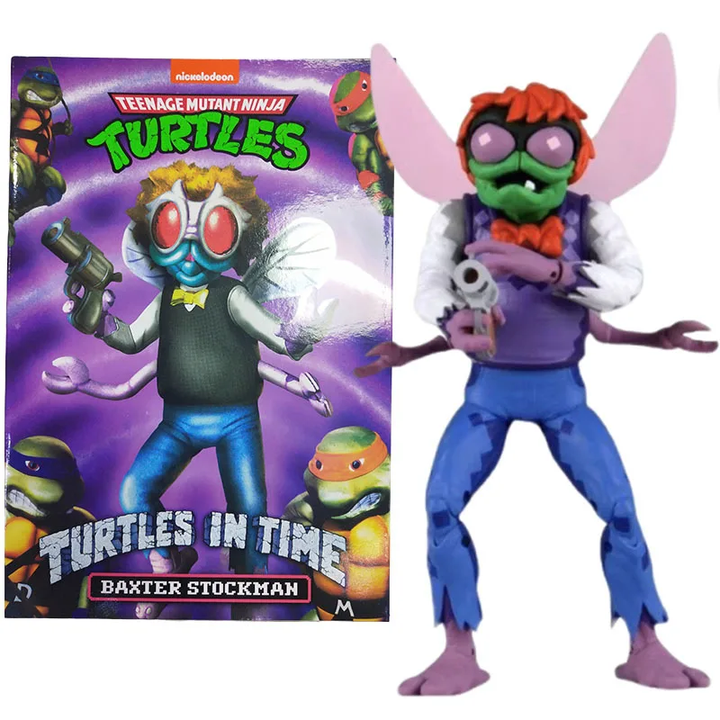 

Фигурка Бакстера Стокмана из «Черепашек-ниндзя» NECA TMNT, модель, украшение, игрушка, аниме-атрибутика, подарок для детей