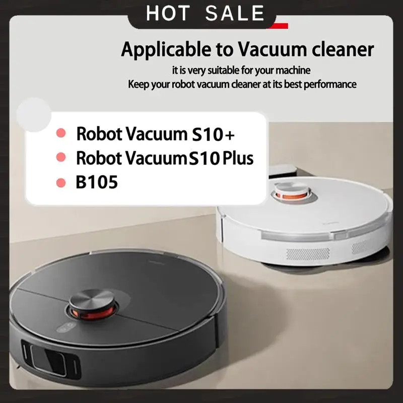 تسليم خلال 24 ساعة لملحقات المكنسة الكهربائية Xiaomi Robot Vacuum S10 Plus ذات الكفاءة العالية