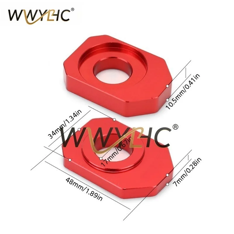 Suitable for CRF250L Rocker Arm Slider CRF300L Chain Adjuster Rear Fork Plug Adjuster Accessories