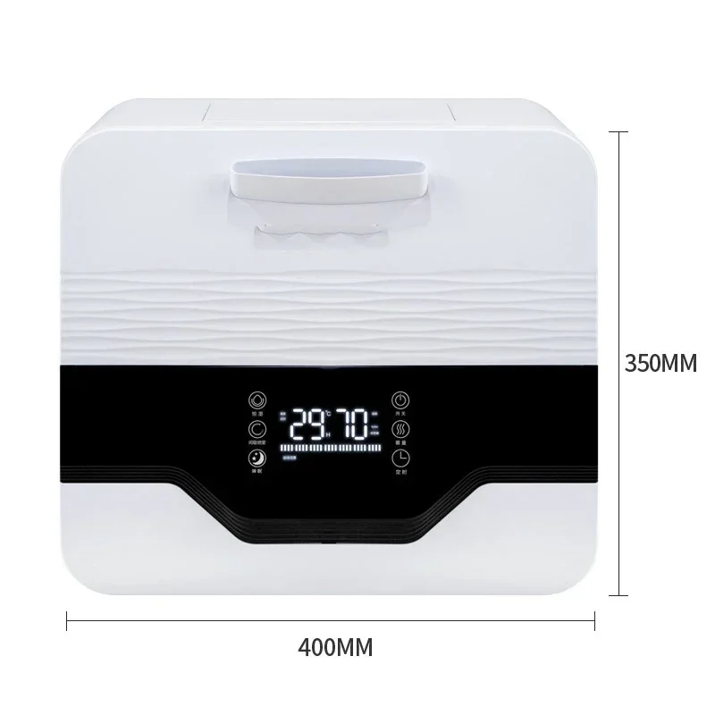 Wall mounted ultrasonic industrial humidifier adding water to the living room fog warehouse workshop school atomization