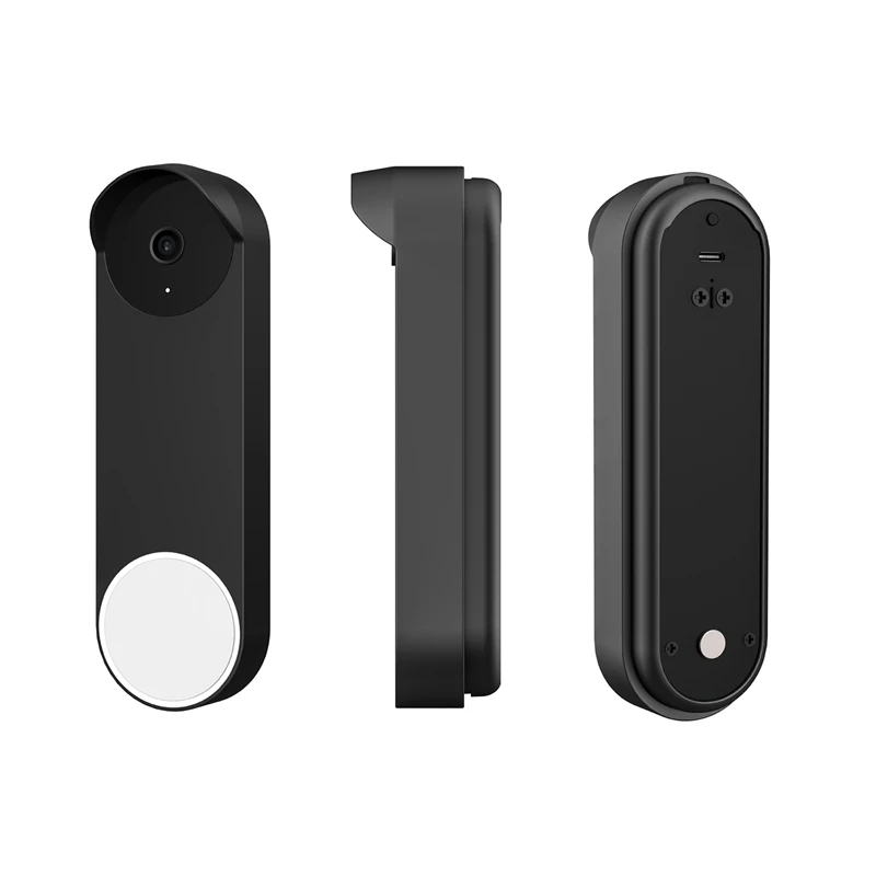 Silicone Cover For Google Nest Video Doorbell(2021 Battery Model),Not Compatible With Wired Model,Weather Anti-UV