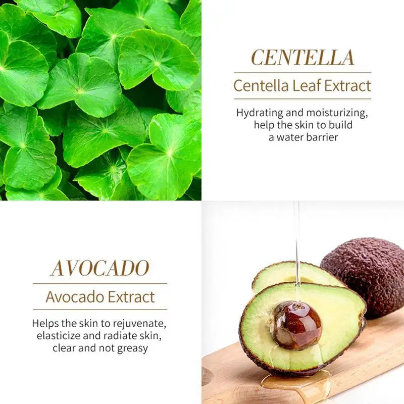 

Avocado Eye Mask Moisturizes Puffiness and Dark Under - Eye Circles