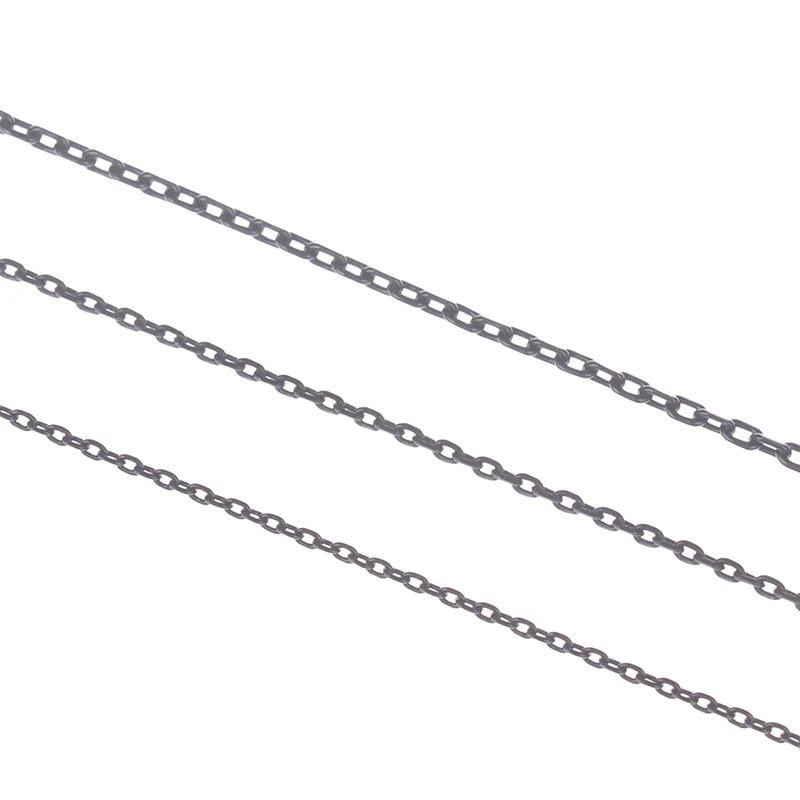 0.55mm/0.85mm/1.4mm x 300mm metalowy łańcuch Model zmodyfikowane części narzędzia do budowania Model wojskowy Scence DIY akcesoria