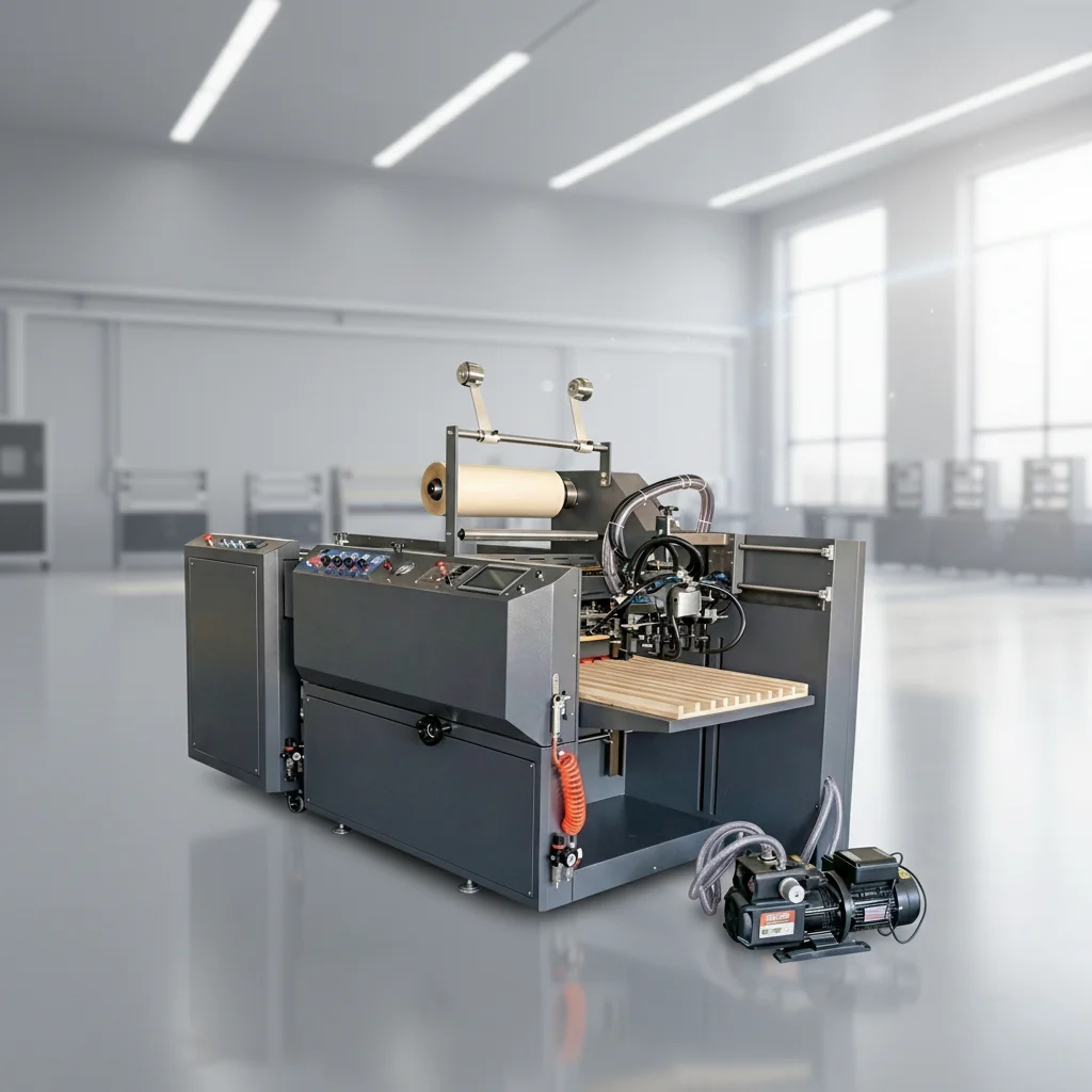 3A GT-600F High Speed Servo Fully Automatic Lamination Machine for Paper Box Intelligent PLC Control 210-580mm Working Width