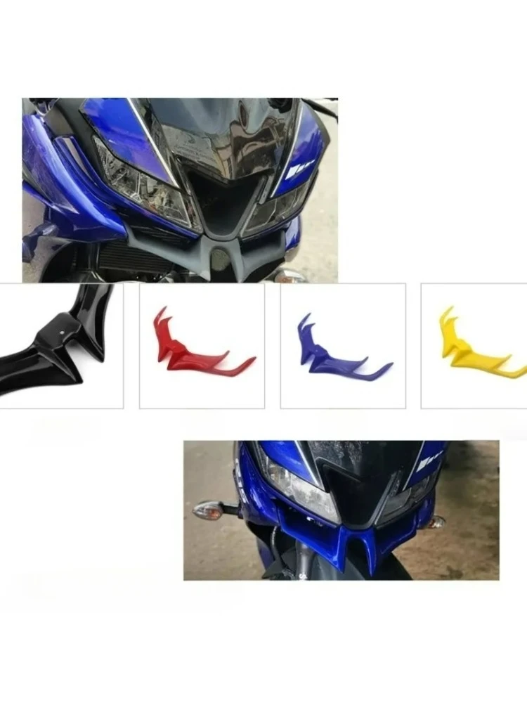 

Motorcycle Front Fixed Wing For YAMAHA R15V3.0 2017 2018 2019 2020 2021 R15 Aerodynamics Stablizer ABS Modification Accessories