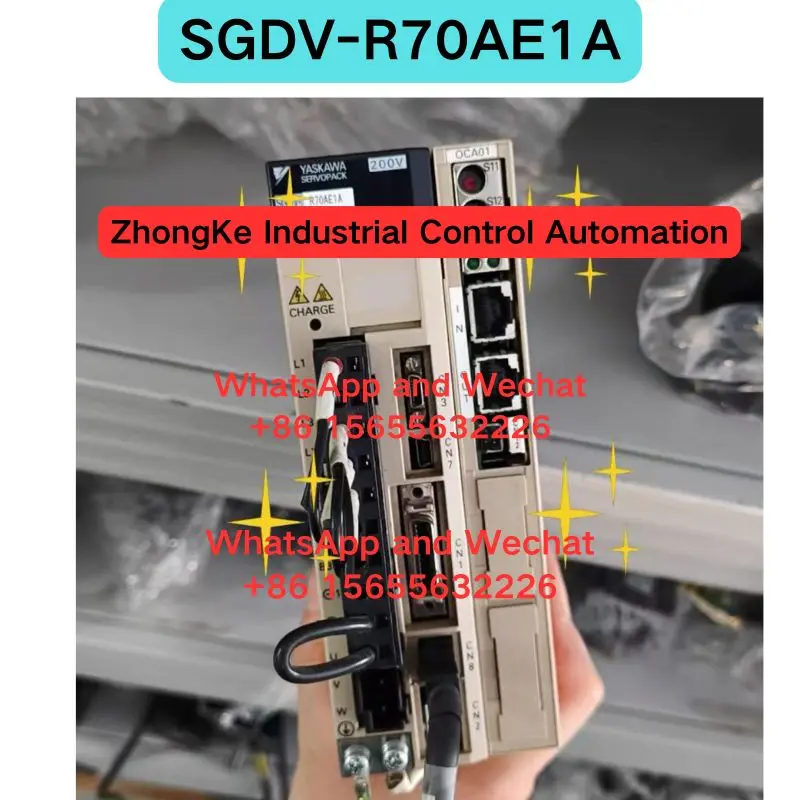 Used OEM disassembled parts SGDV-R70AE1A drive Functional test OK