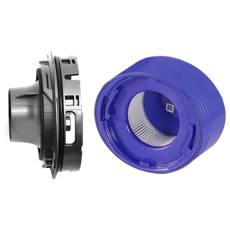 طقم مرشح خلفي للغطاء الخلفي للمحرك لملحقات المكنسة الكهربائية دايسون V7 V8 غطاء خلفي للمحرك مرشح خلفي