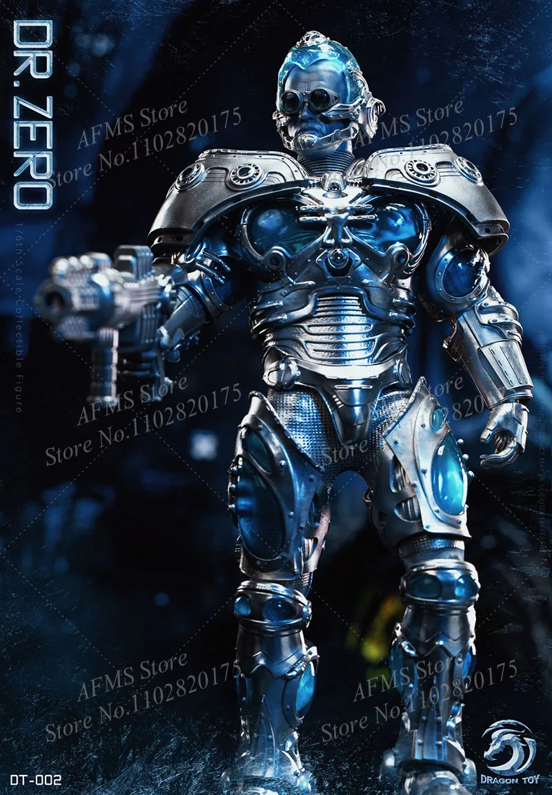 Dragon Toys DP002 1/6 Men Soldier Mister Freeze Batman DC Villain Full Set 12Inch Action Figure Body Collectible Model Toy