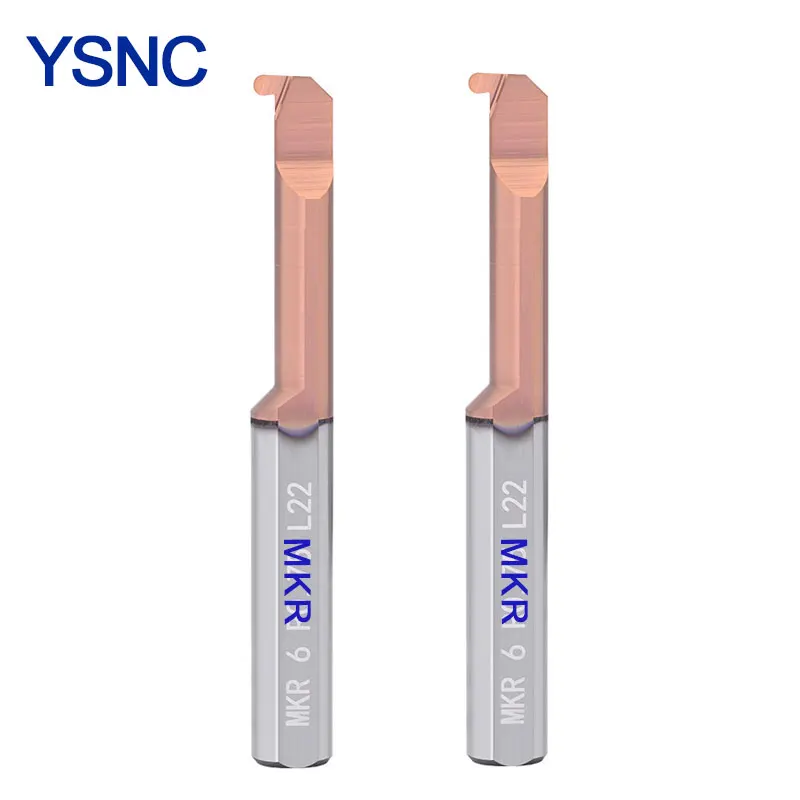 

MKR Round Grooving Cutter Boring Inner Groove Bore Small Hole Internal Turning Tool CNC Carbide Inner Diameter Processing Tool