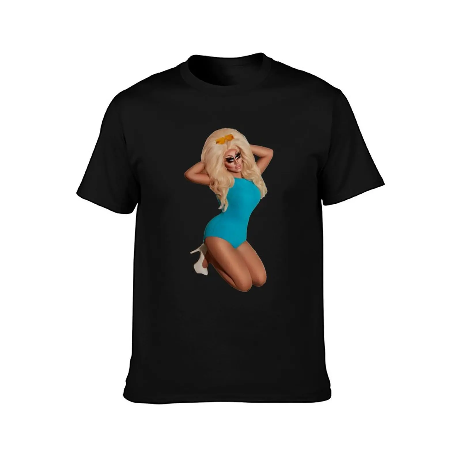 Trixie Mattel on the Beach )) T-Shirt Anti-Fade Casual Tee Shirt