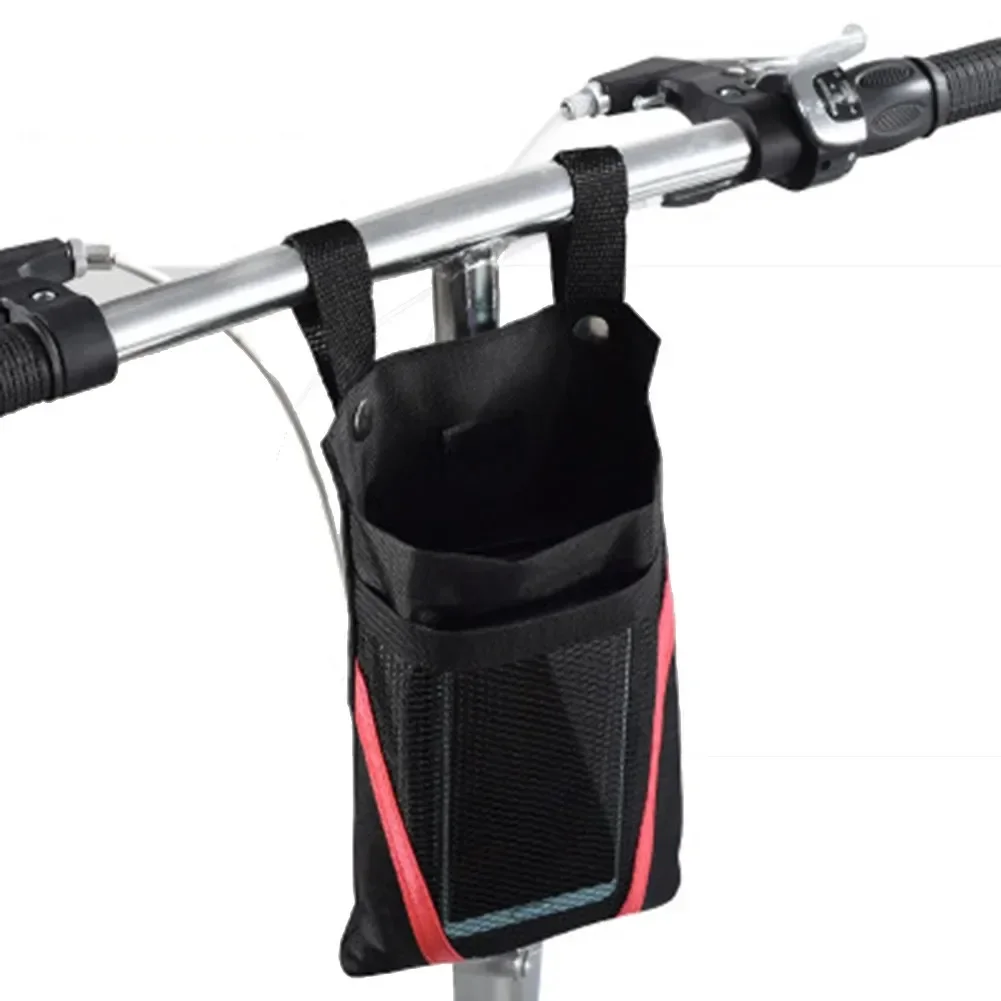 Collapsible Bike Basket Storage Bag Detachable Front Basket Motorcycles Scooters Weather-resistant Work On Bikes