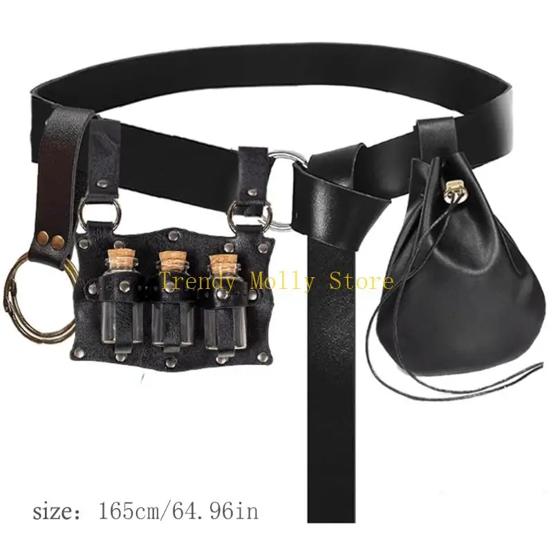 N5KB ハロウィン ヴァイキング コスチューム アクセサリー 中世の騎士の衣装 大人男性用