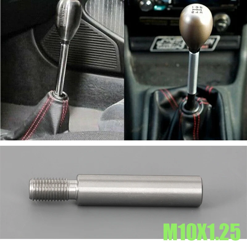 M10X1.25 Shift Knob Extension For Manual Gear Shifter Lever Extender Knob For Honda For Toyota For Most Lexus For Most Arura